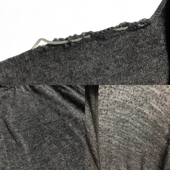 Grey Ruffle Babydoll Top - Picture 5 of 5